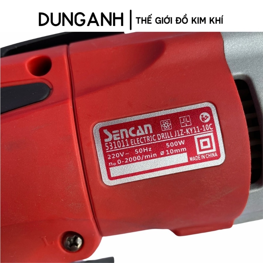 Máy khoan cầm tay Kim Khí Dung Anh, máy bắn vít Sencan 531011 bảo hành 12 tháng