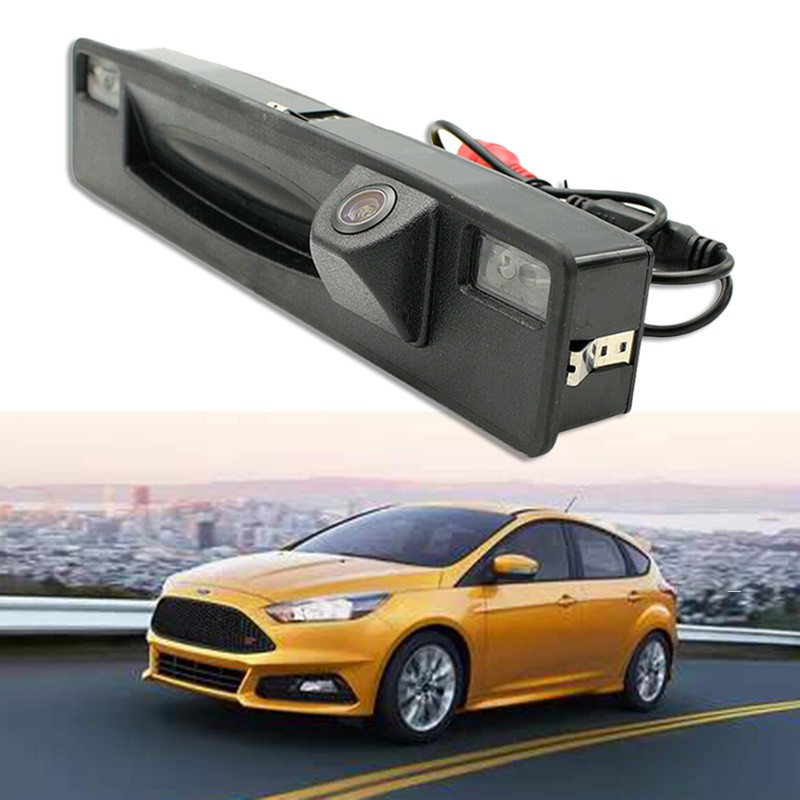 for Ford Focus 2015-2017 Rear View Camera for Car Parking with Handle for Car Trunk HD CCD | WebRaoVat - webraovat.net.vn