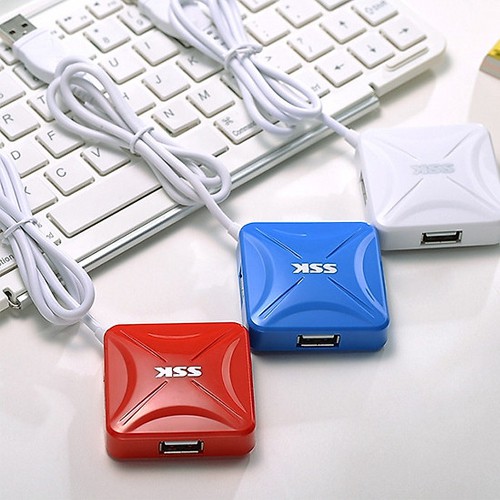 [Mã ELFLASH5 giảm 20K đơn 50K] Hub Usb 4 cổng SSK SHU 027 - Hàng chính hãng