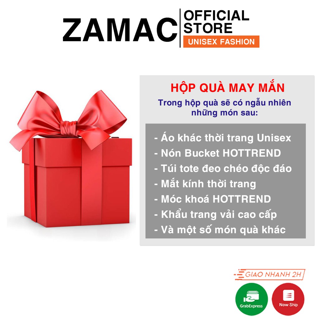Hộp quà may mắn ZAMAC - Mua hàng sẽ được tặng ngẫu nhiên sản phẩm trong hộp quà MNQ001