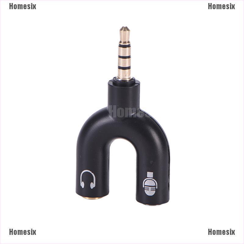 Đầu Chia Cổng Âm Thanh Từ Một Cổng Sang Hai Cổng 3.5mm Tiện Dụng