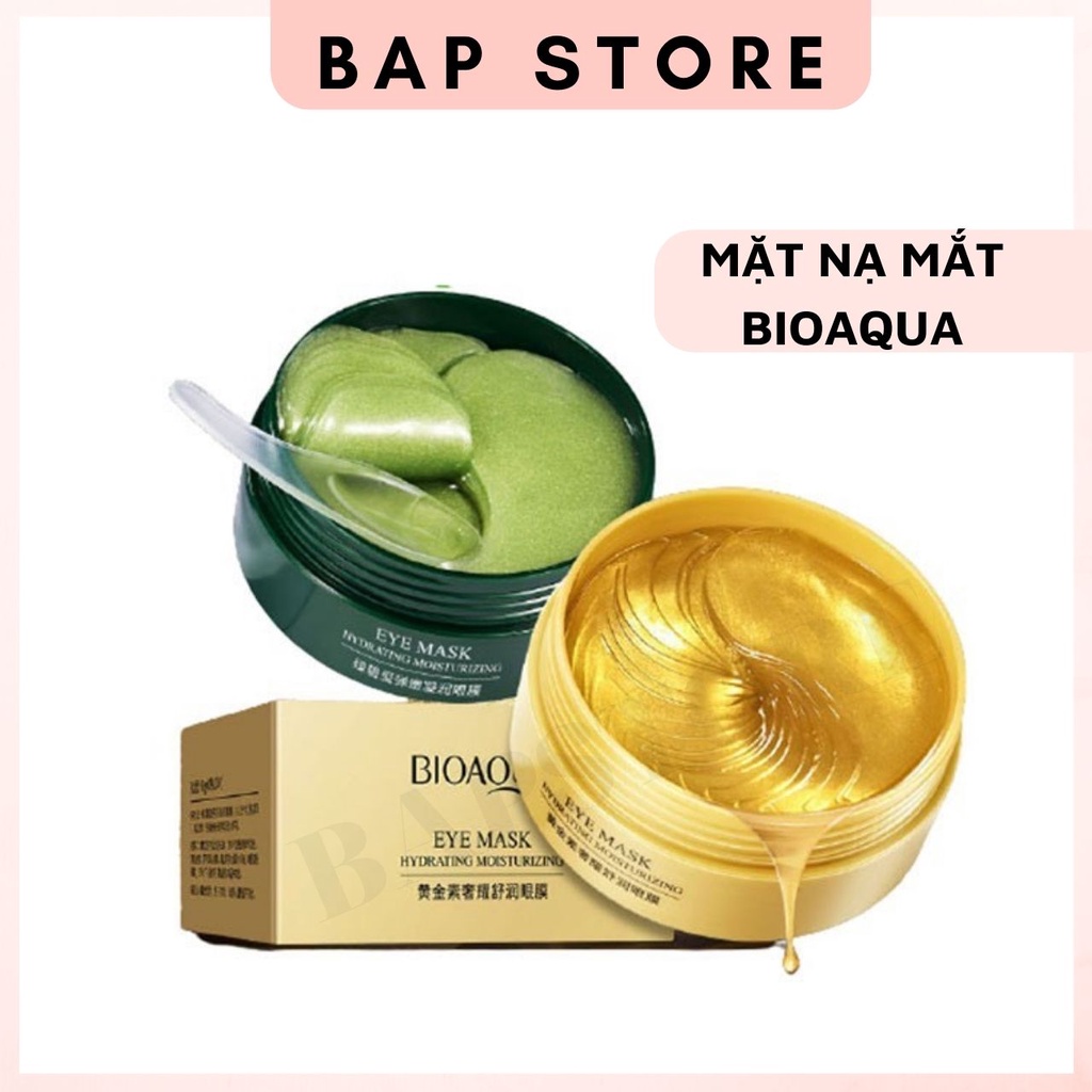 Hộp 60 miếng mặt nạ dưỡng mắt Bioaqua Eyemask Hydrating