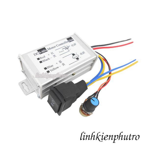 Mạch điều khiển động cơ PWM đảo chiều 10A - 600W