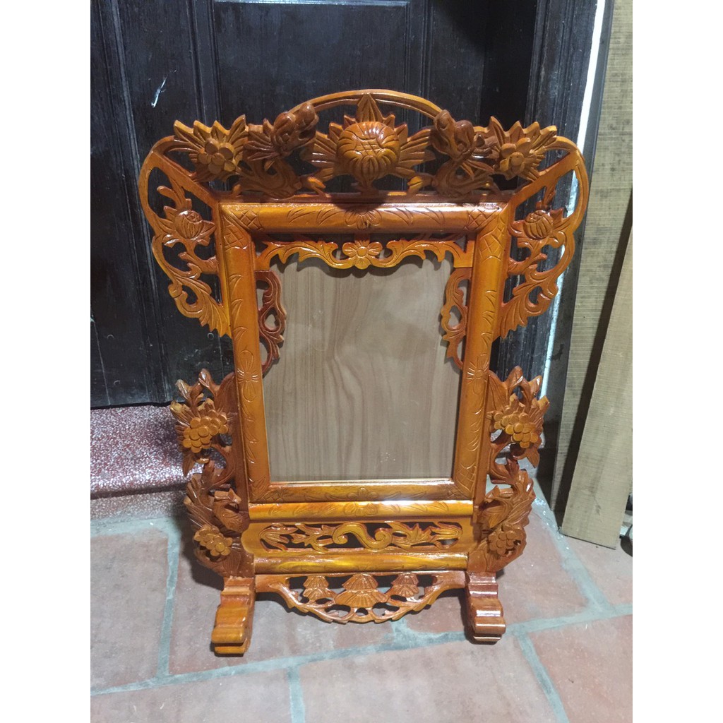 khung ảnh thờ gỗ mít