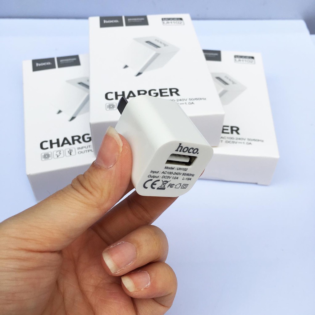 Cốc sạc iPhone 1A Hoco UH102