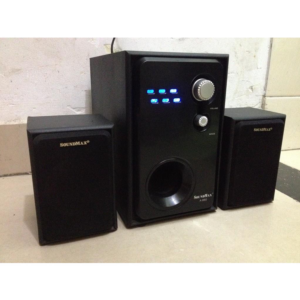 Loa vi tính Soundmax 2.1 880 giá rẽ..!!