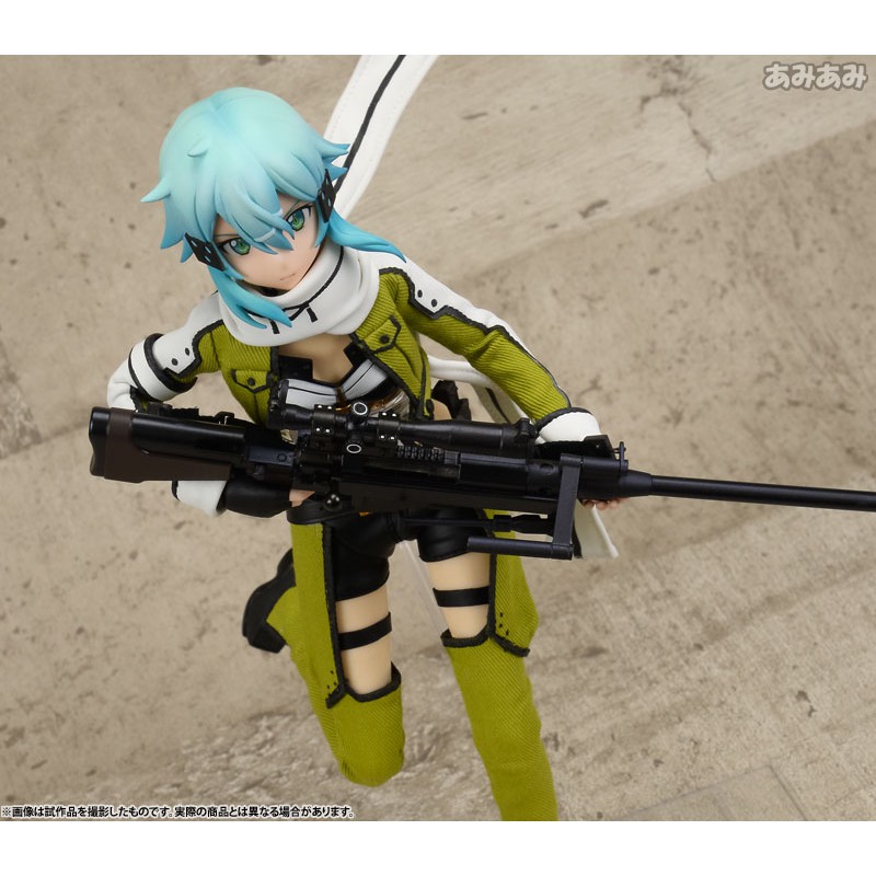 Mô hình Nhật Bản - Sword Art Online II - Sinon - Real Action Heroes (#698) (Medicom Toy)