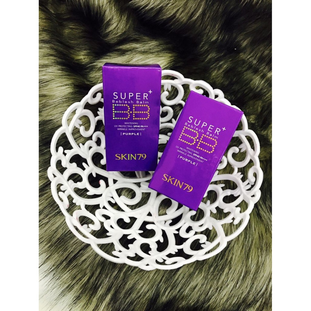 Kem nền BB Skin 79 Super Beblesh Balm Purple