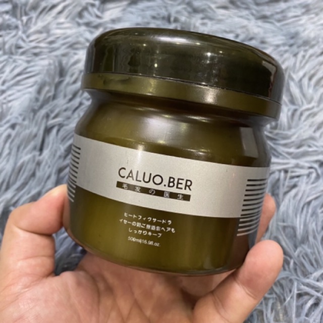 Hấp dầu tạo độ phồng cho tóc Caluo.Ber 500ml