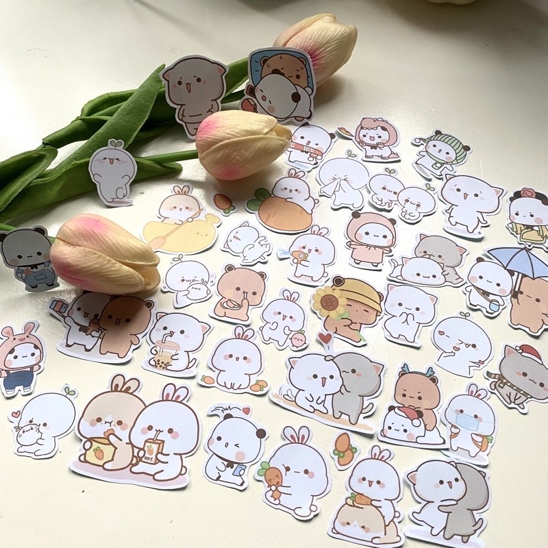 Set Sticker By Dreamer nguyên tấm tự cắt tiết kiệm