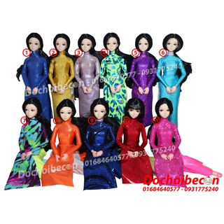 Búp bê khớp áo dài - Nhiều màu