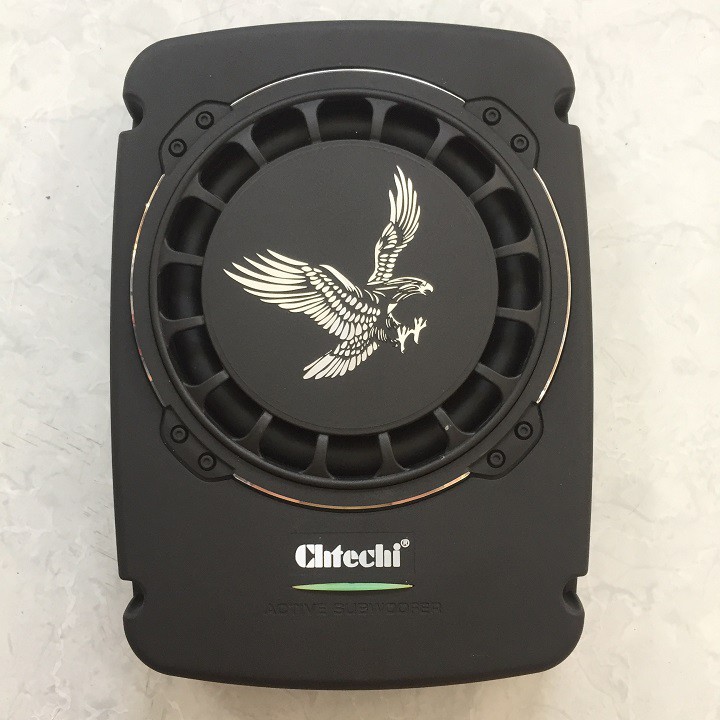 LOA SUB GẦM GHẾ ĐẠI BÀNG CHTECHI 8&quot; CHO XE Ô TÔ, XE TẢI DC:12V