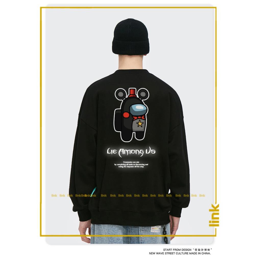 SALE- Áo Sweater AMONG US thiết kế độc lạ dáng dài - HÀNG MỚI VỀ