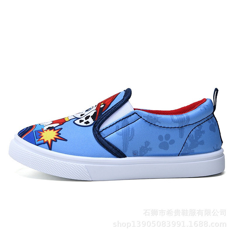 Ellen Giày Vải Canvas Đi Trong Nhà Chống Trượt Chân Tiện Dụng Cho Bé