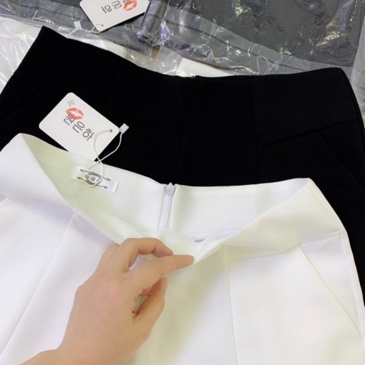 Quần sooc nữ_Quần short vải lưng cao chất tuyết mưa vitek,kèm ảnh thật | BigBuy360 - bigbuy360.vn