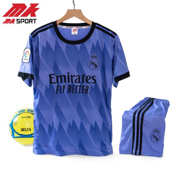 Bộ quần áo đá bóng REAL mùa 2022-2023 thấm hút mồ hôi tốt - ViKi Sport