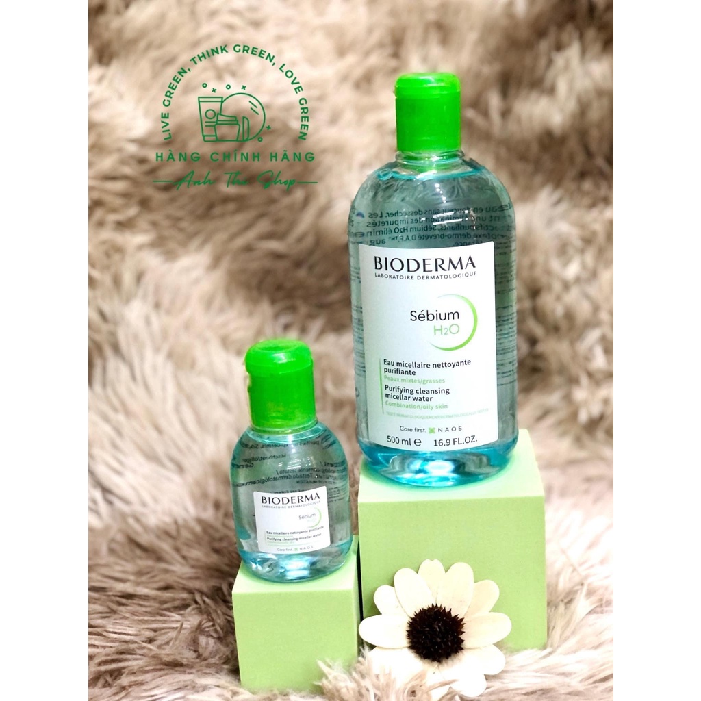 Nước tẩy trang Pháp Bio derma Mini & Fullsize