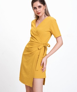 Đầm Hnoss chéo tà giựt tag new 100%