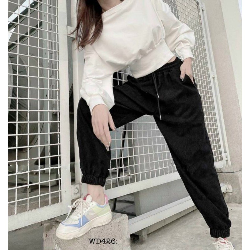 Quần jogger jeans thun bigsize