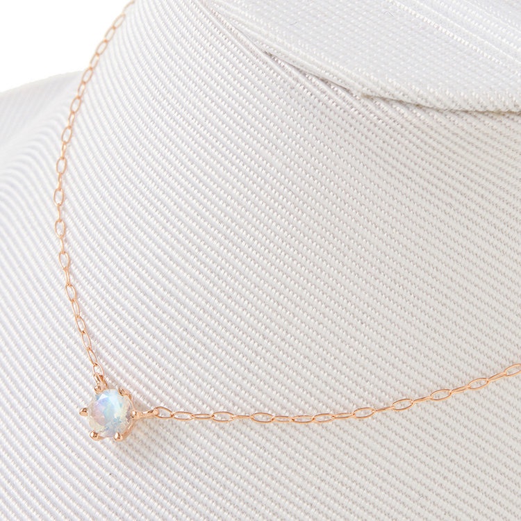 Hoa tai đá Moonstone tự nhiên ESTELLE