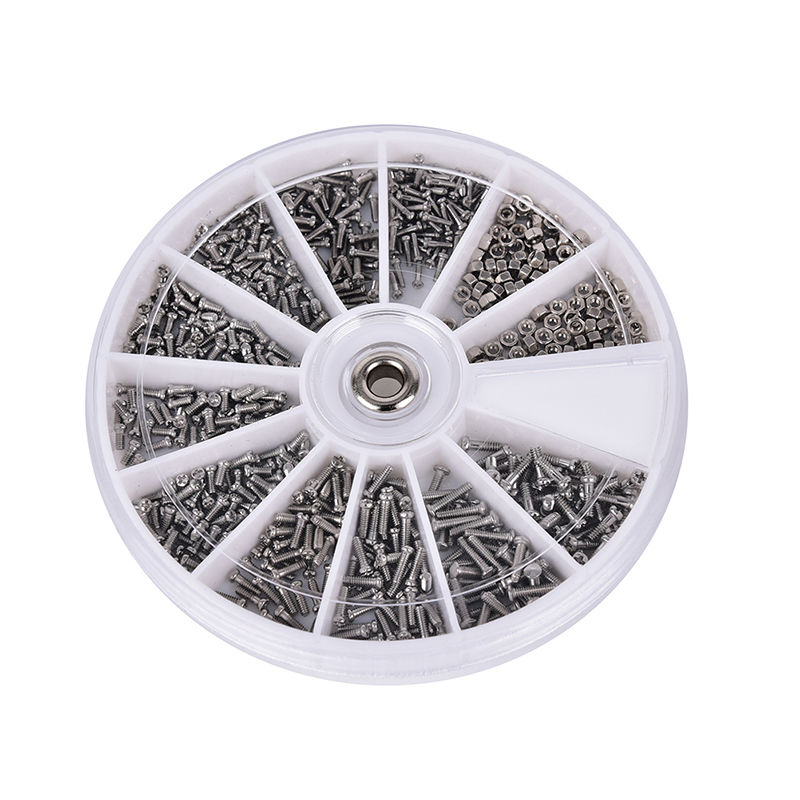Set 600 ốc vít nhiều loại sửa đồng hồ đeo tay/ mắt kính