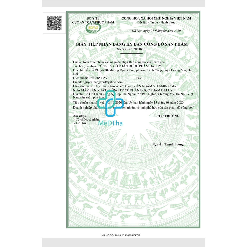 Viên Ngậm Vitamin C Doremon - Glucose C, Tăng Sức Đề Kháng Cho Bé