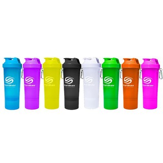 Bình lắc thể thao SMART SHAKER L 3 ngăn 800ml - Authentic 100%