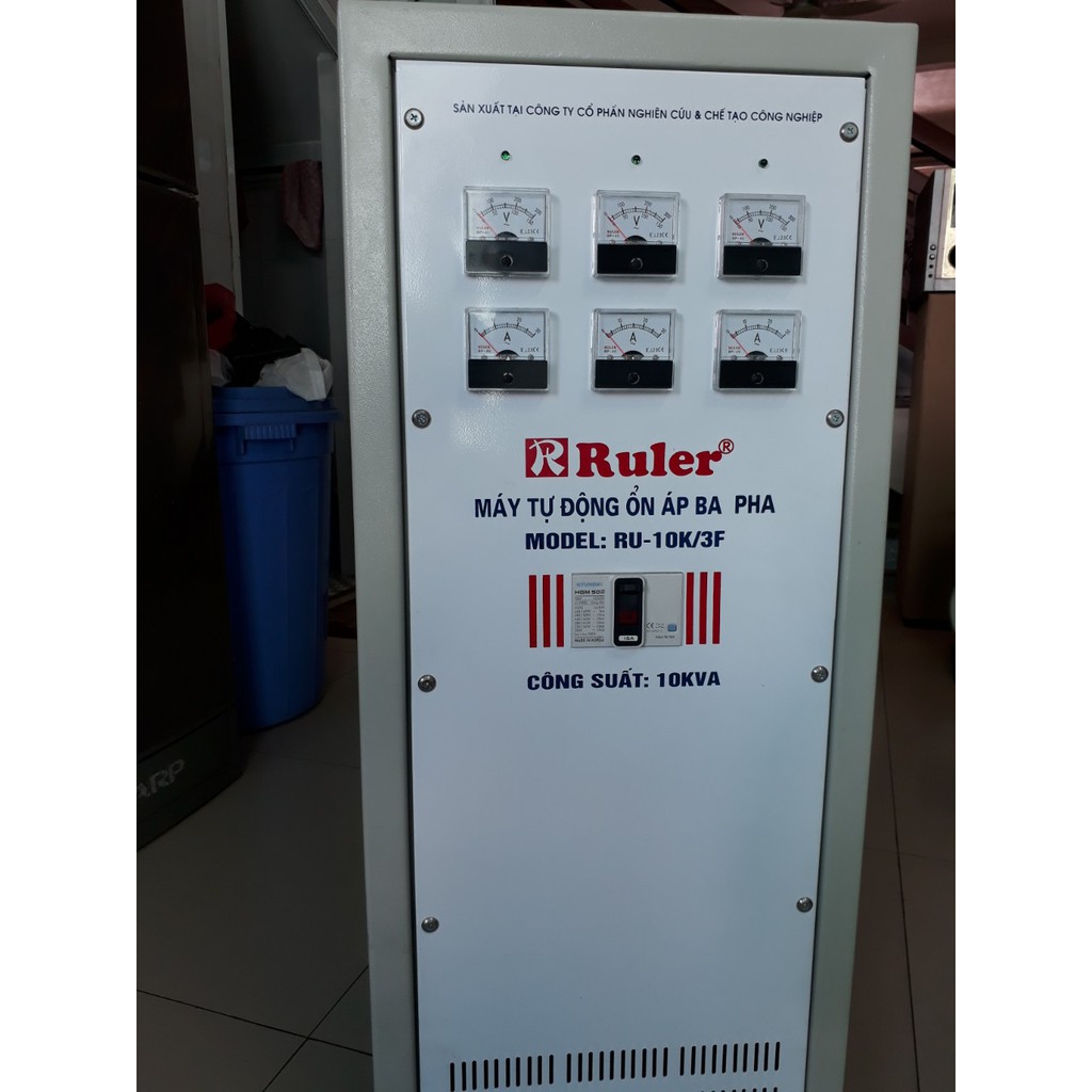 Ôn áp ruler 10kw 3 pha giải 260-430v