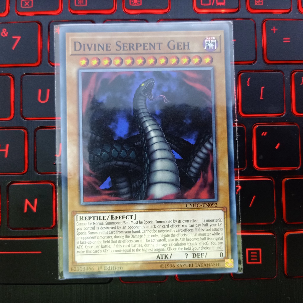 (YGOVKIDS) Bài Yu-Gi-Oh! Divine Serpent Geh - CYHO-EN092 - Common
