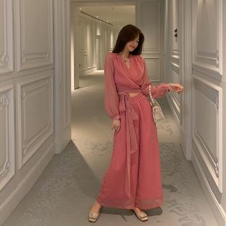 Quần voan ống rộng thời trang xuân hè 2020 dành cho nữ/S-xl