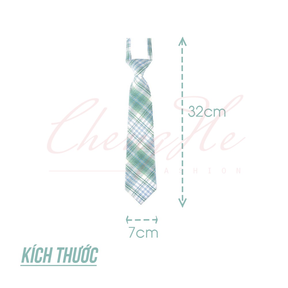 Cà Vạt Nữ Cavat Nhiều Màu Xinh Xắn Phong Cách JK Học Sinh Nhật Bản N00011