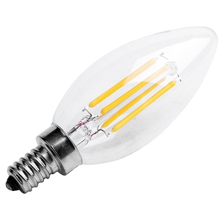 4 Bóng đèn led e12 4w cob 10x3.5cm hình ngọn lửa