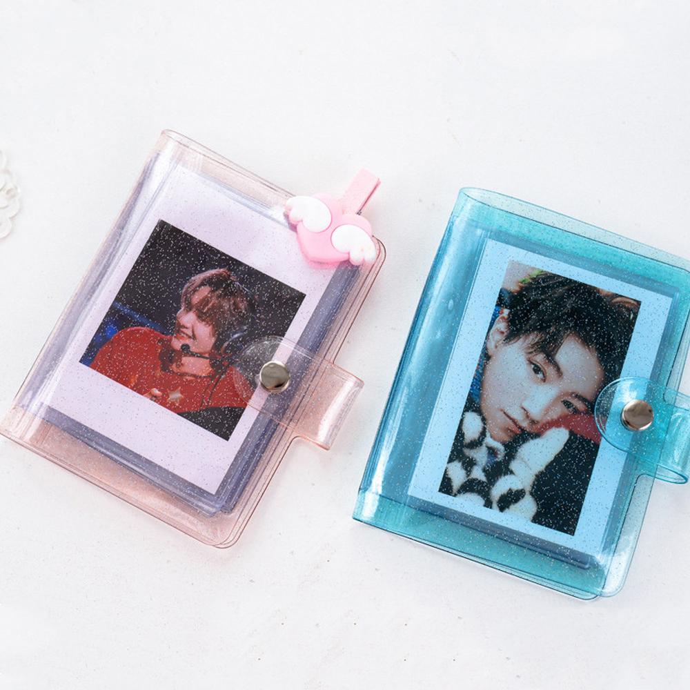 Album Ảnh 3 Inch Bìa Trong Suốt Lấp Lánh