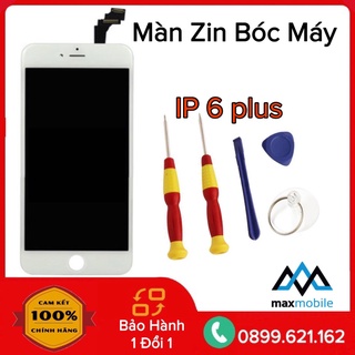 MÀN HÌNH iphone 6plus zin bóc máy,tặng cường lực