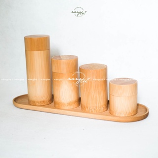 Hộp tre đựng trà - handmade