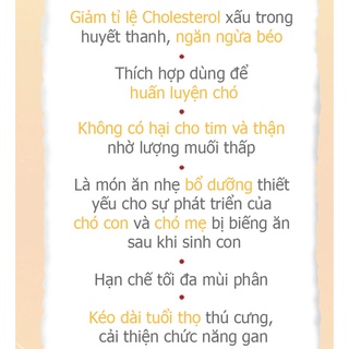 BOWWOW - PHÔ MAI VIÊN, THỊT CHO THÚ CƯNG