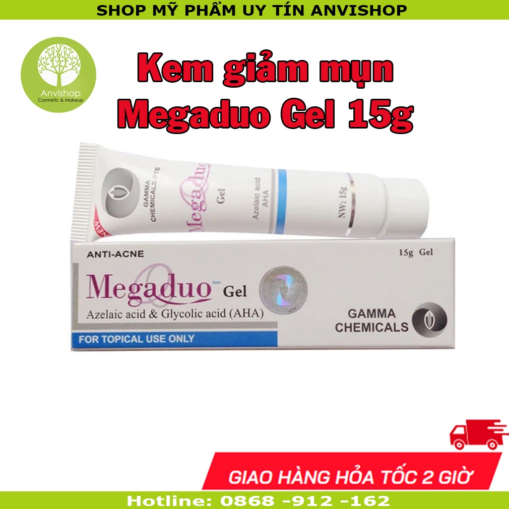 Kem Megaduo Gel 15g Kem giảm mụn trứng cá