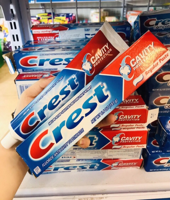 ( HN ) Kem đánh răng Crest 3D White 181g ( mua 3 tặng 1 bàn chải ) | BigBuy360 - bigbuy360.vn