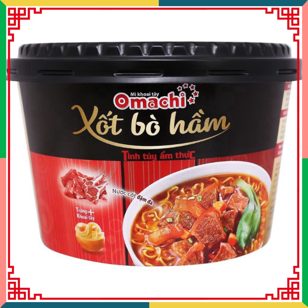 Mì Omachi Bò, Sườn Bát