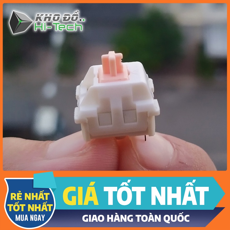 (Set 4 cái) Switch KTT Panda (đã lube)  𝘍𝘳𝘦𝘦𝘴𝘩𝘪𝘱  cho bàn phím cơ - Linear switch, lò xo 55g, đã lube 205G0 mượt mà