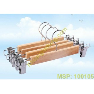 Móc Treo Quần Áo Tích Hợp Kẹp 2 Đầu