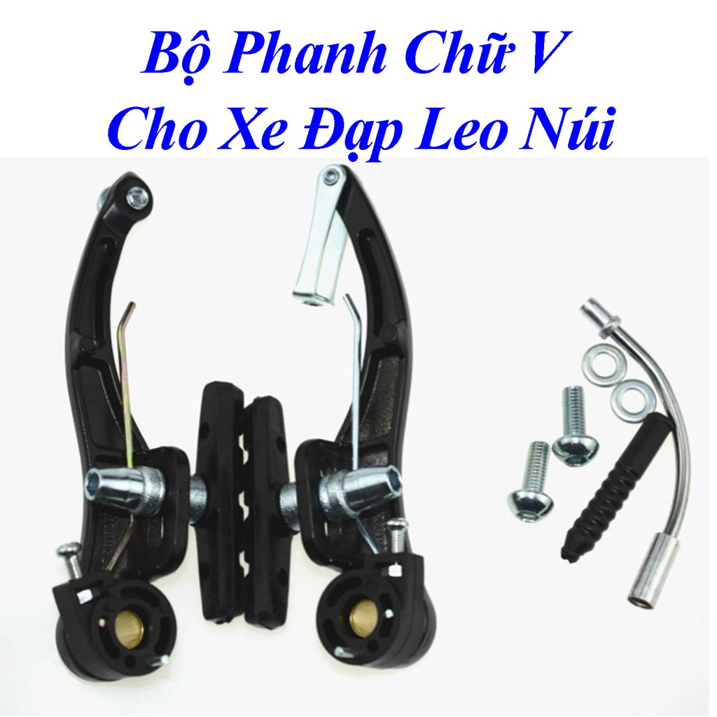 Bộ phanh chữ V cho xe đạp leo núi