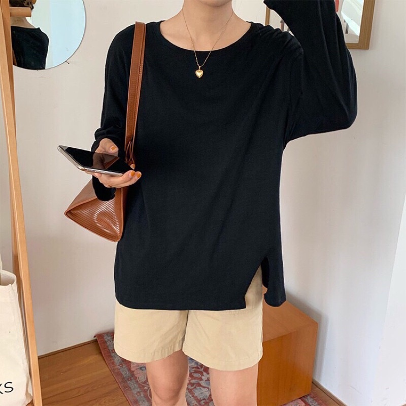 ÁO THUN BASIC TAY DÀI