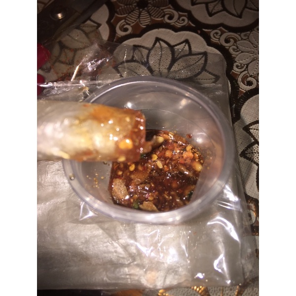 Bánh tráng chấm me