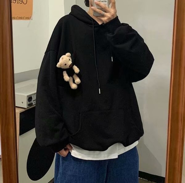 Áo Hoodie Thể Thao Phong Cách Hàn Quốc Cho Nam (3 Màu)