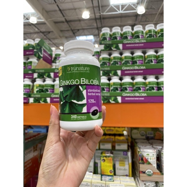 Viên uống bổ não Ginkgo Biloba 120mg lọ 340 viên của mỹ