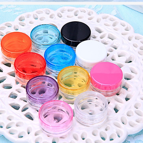 tui đựng mỹ phẩm sữa tắm mĩ nhựa đựng hình dạng tròn Hộp kem dưỡng da Hộp kem Hộp đựng mẫu Hộp đựng mẫu Hộp nhựa nhỏ Hộp mỹ phẩm