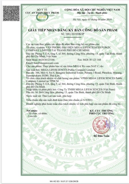 Vitamin C Tăng Cường Sức Đề Kháng Cho Cơ Thể  Nat C 1000mg  ( 30 Viên/ Lọ)- 0305785 | Thế Giới Skin Care