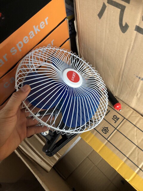 quạt ô tô đơn 12v 24v
