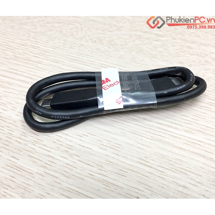 Cáp USB 3.1 Type C sang Type C 10GB